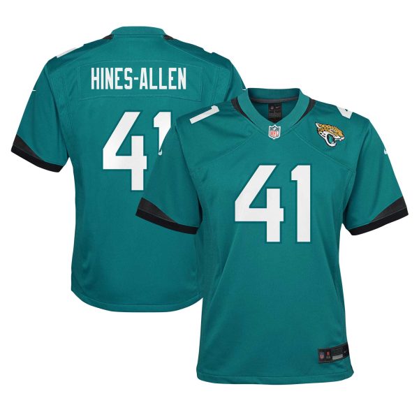 youth nike josh hines-allen teal jacksonville jaguars team game jersey Collection – Jaguars Jerseys & Hats for Every Fan