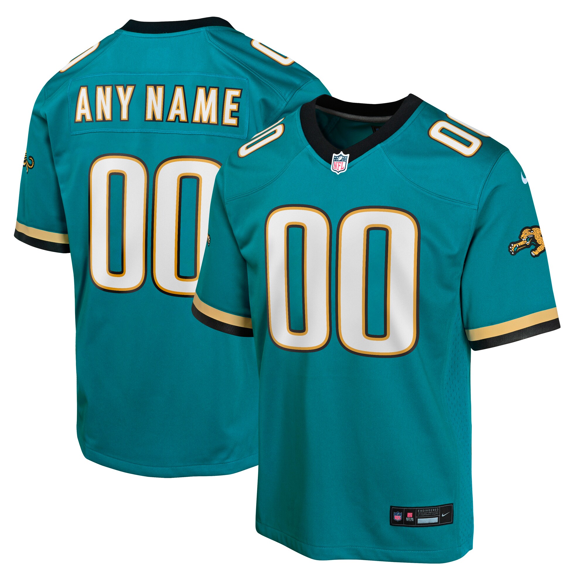 youth nike teal jacksonville jaguars prowler throwback custom game jersey Collection – Jaguars Jerseys & Hats for Every Fan