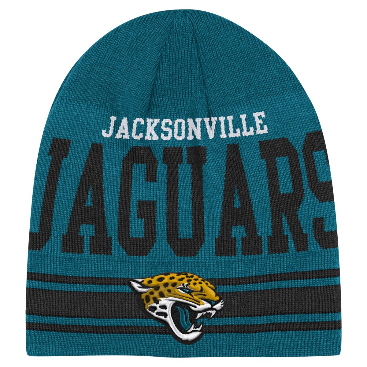 youth teal jacksonville jaguars retro knit beanie Collection – Jaguars Jerseys & Hats for Every Fan