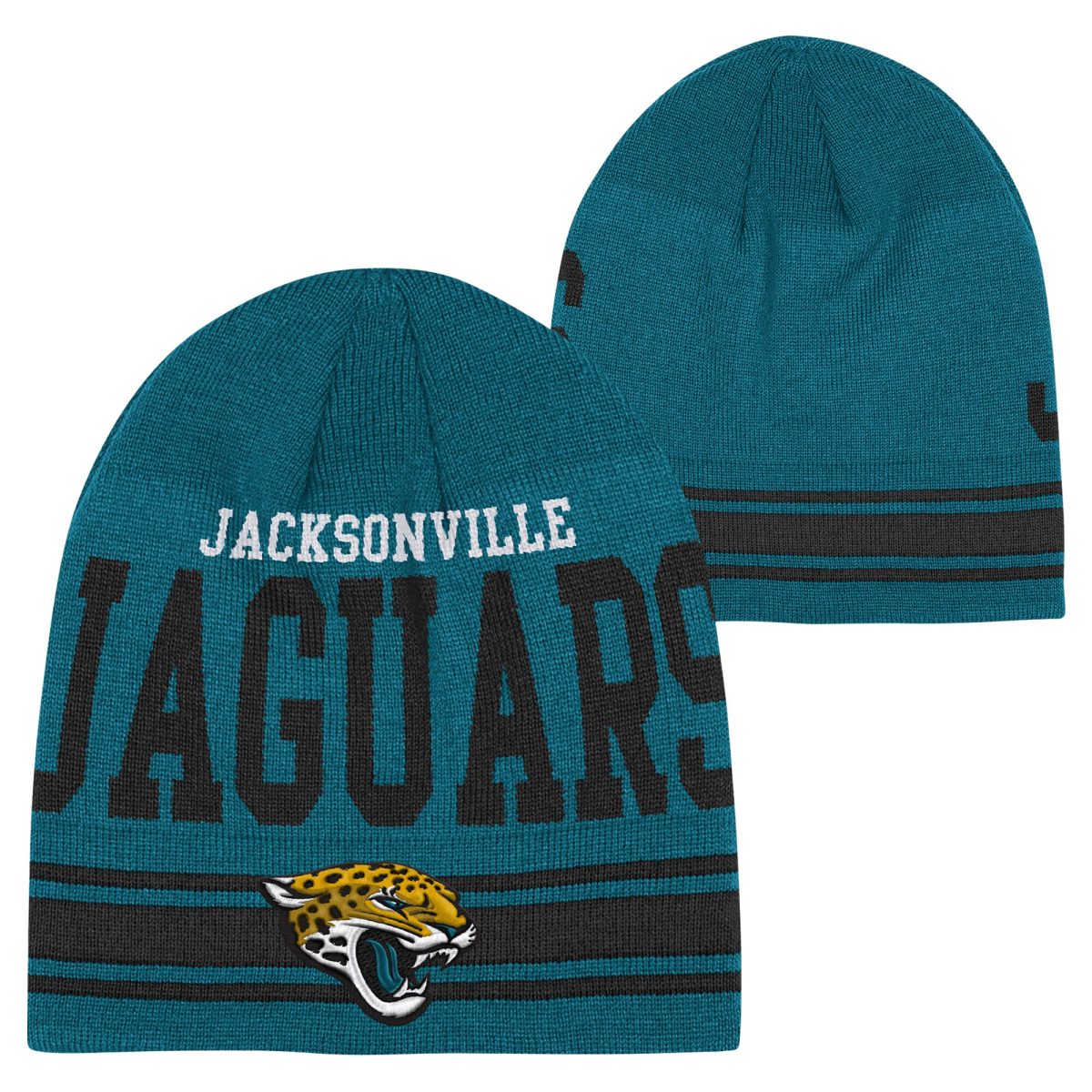 youth teal jacksonville jaguars retro knit beanie Collection – Jaguars Jerseys & Hats for Every Fan