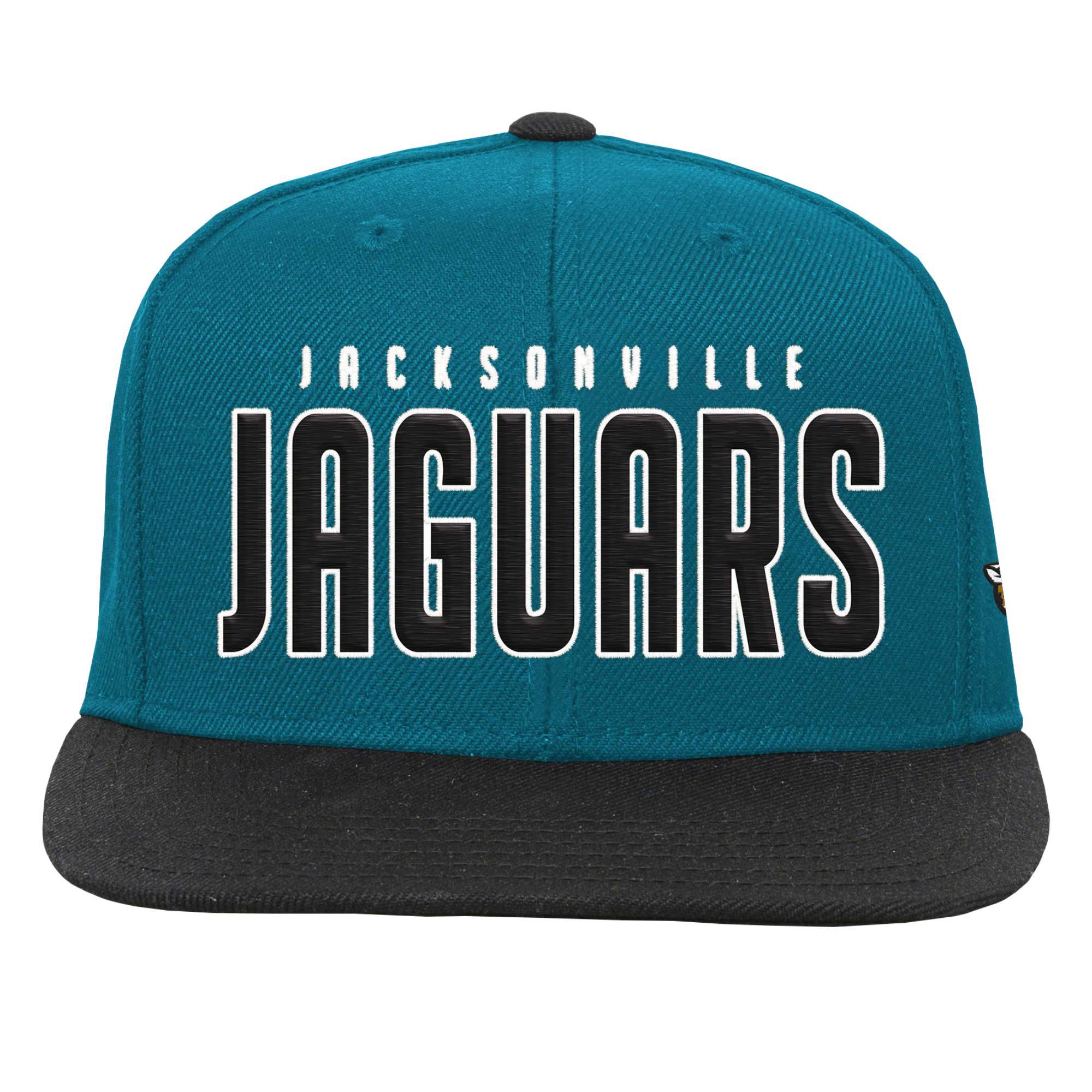 youth tealblack jacksonville jaguars lock up flat brim snapback hat Collection – Jaguars Jerseys & Hats for Every Fan